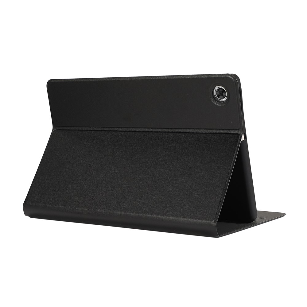 Caso De Protección De Cuero TPU + PU Con Soporte Para Lenovo Tab M10 Plus - Negro-5