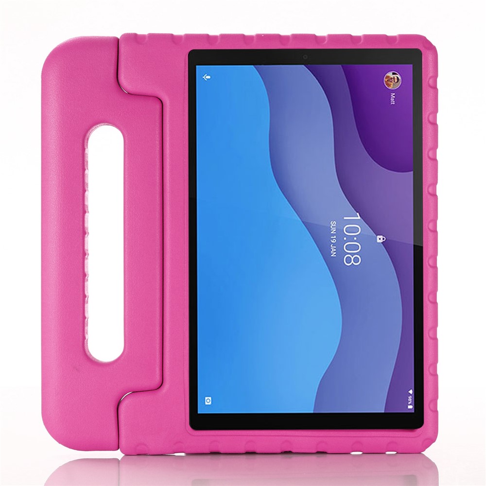 Coquille De Couverture De Tablette De Protection Eva À L'épreuve Des Gouttes Avec Kickstand Pour Lenovo Tab M10 HD Gen 2 - Rose-2