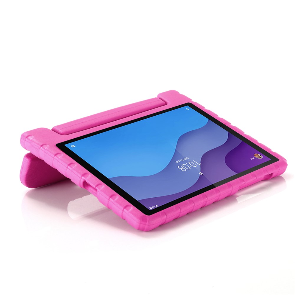 Coquille De Couverture De Tablette De Protection Eva À L'épreuve Des Gouttes Avec Kickstand Pour Lenovo Tab M10 HD Gen 2 - Rose-5