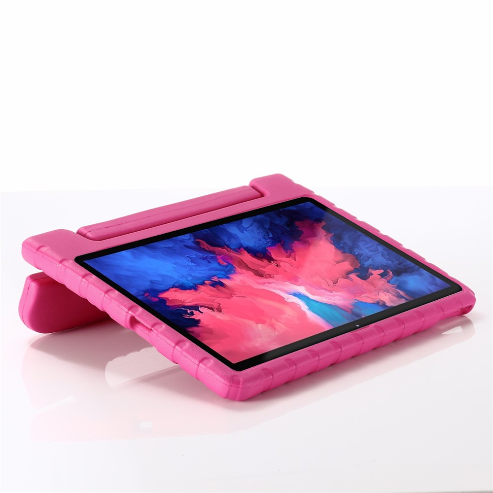Shock-proof EVA Tablet Cover Shell with Kickstand for Lenovo Tab P11 Pro - Rose-5