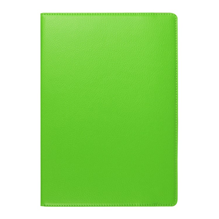 Litchi Leather Protective Case for Lenovo Tab3 10 with Rotary Stand - Green-2