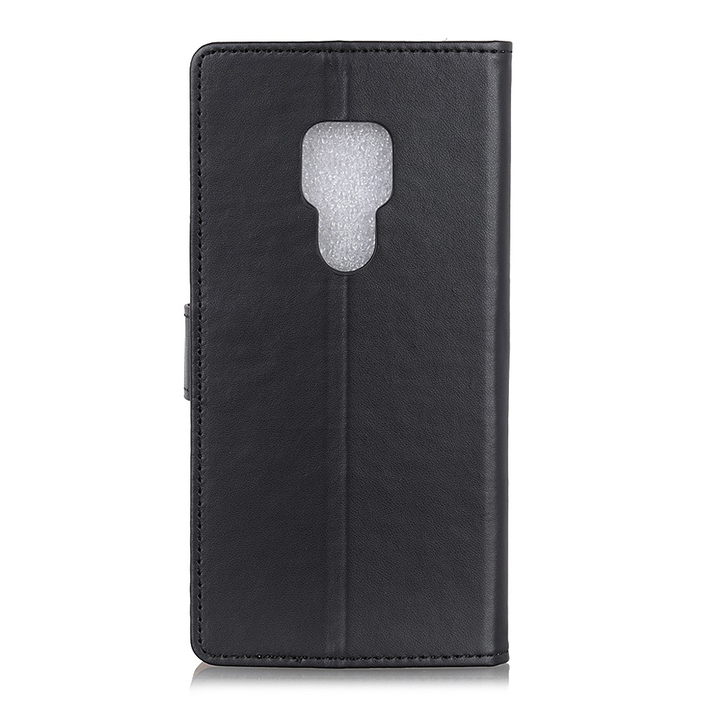 Magnetic Clasp Leather Mobile Phone Shell with Wallet Stand Design for Motorola Moto G Play (2021) - Black-3
