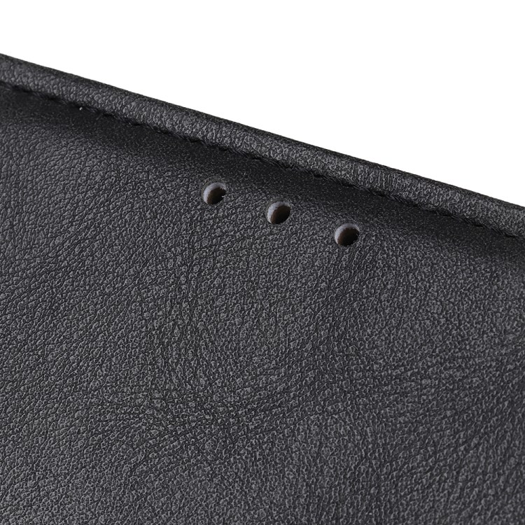 Wallet Stand Leather Flip Cell Phone Case for Motorola Moto G Stylus (2021) - Black-10