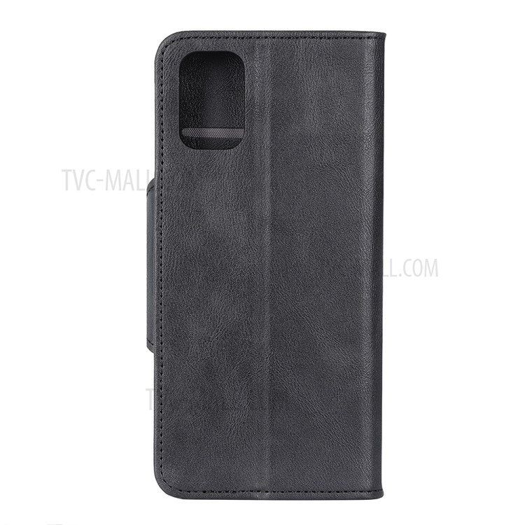 Wallet Stand Leather Flip Cell Phone Case for Motorola Moto G Stylus (2021) - Black-2