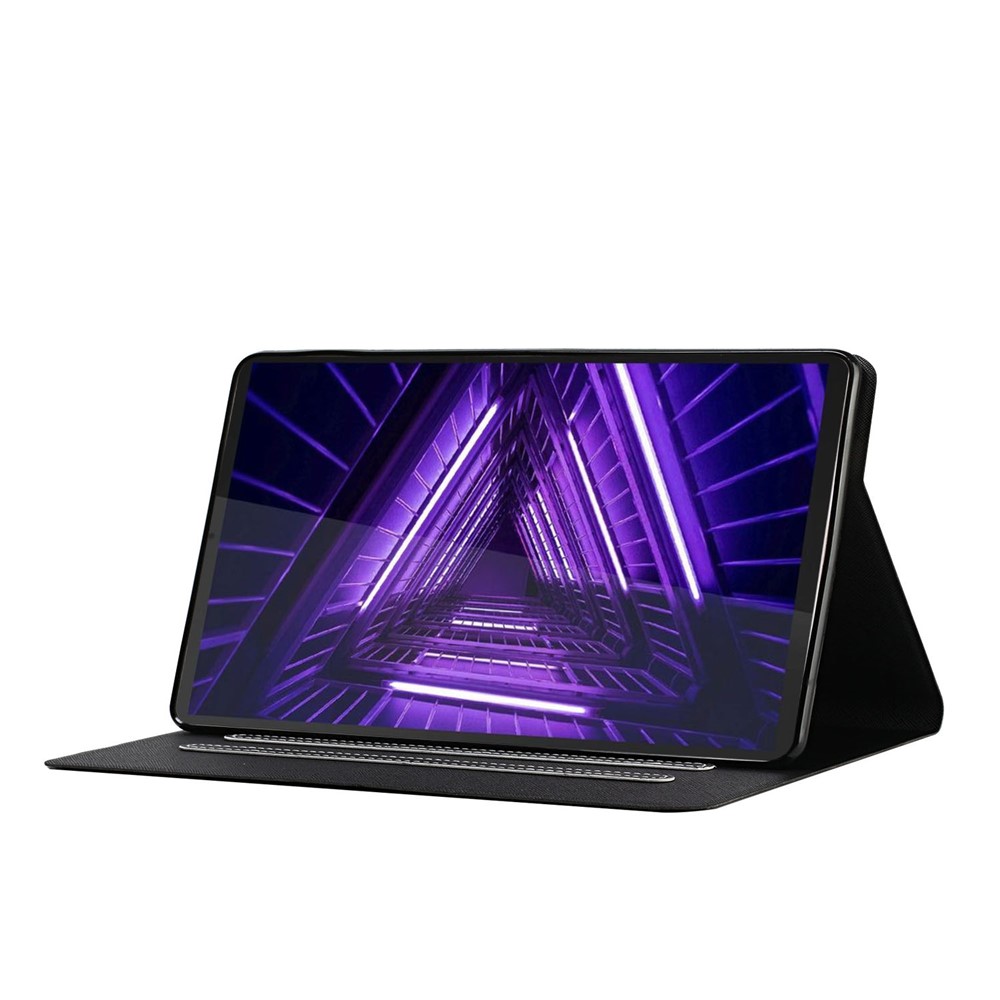Solid Color Leather Tablet Protective Shell for Lenovo Tab M10 HD Gen 2 (X306X) - Black-5