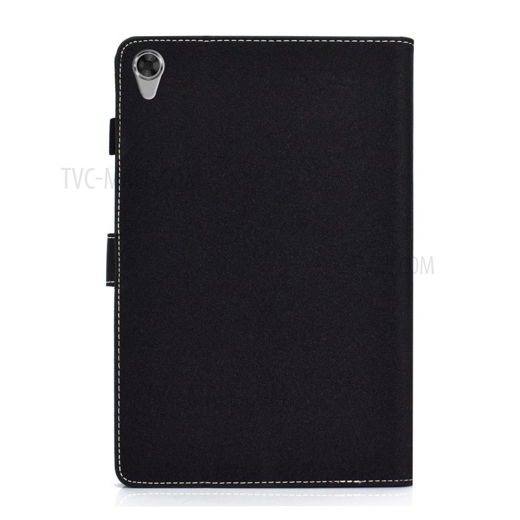 Pattern Printing Card Holder Leather Tablet Casing for Lenovo Tab M10 HD Gen 2 - Spaceman-2