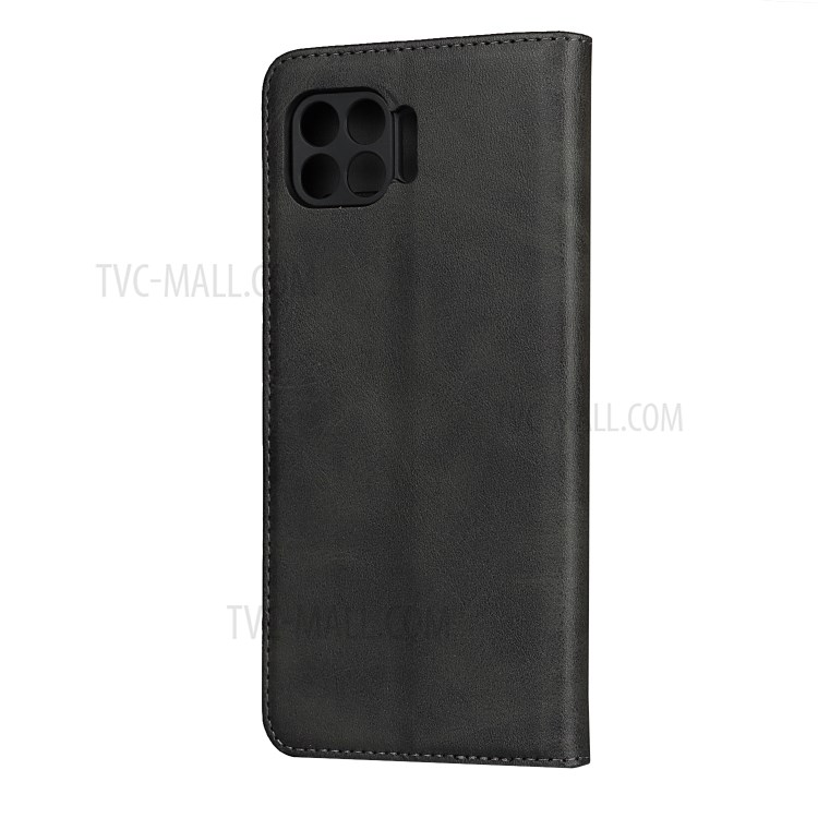 Auto-absorbed Wallet Leather Stand Case for Motorola Moto G 5G Plus - Black-3