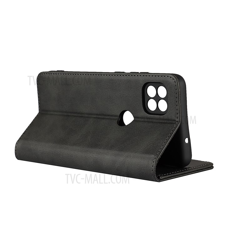 Auto-absorbed Wallet Leather Stand Case for Motorola Moto G 5G - Black-5