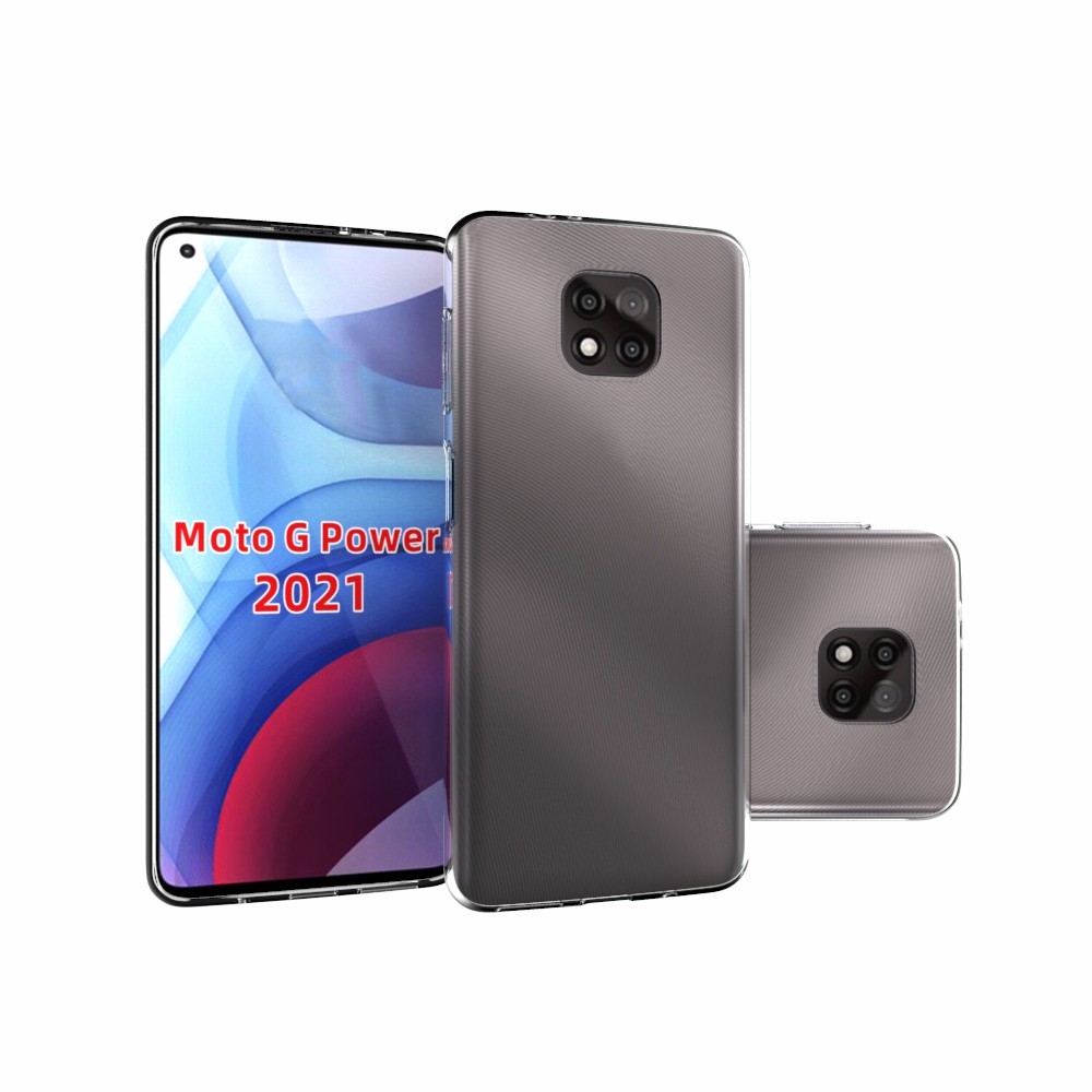 10PCS/Pack Watermark Resistant Soft TPU Case for Motorola Moto G Power-12