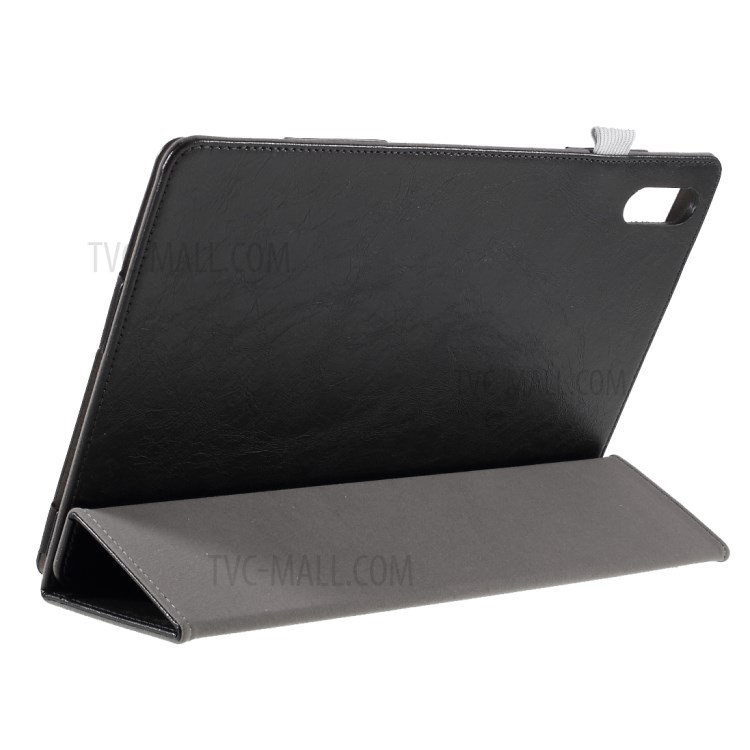 Tri-fold Stand PU Leather Tablet Cover with Pen Slot for Lenovo Tab P11 Pro-9