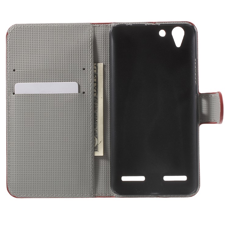 Wallet Leather Stand Case Cover for Lenovo Vibe K5 Plus / Vibe K5 - Vintage UK Flag-4