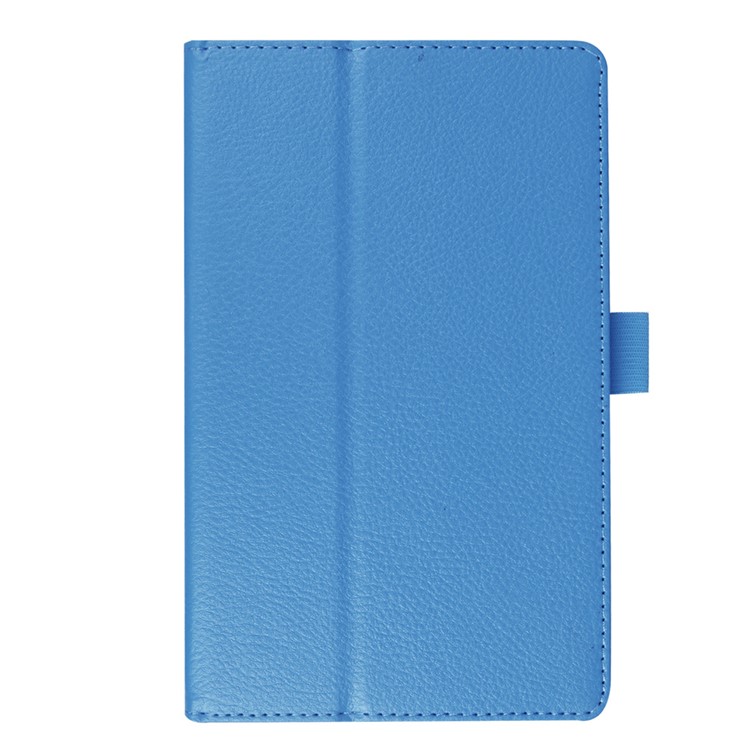 Litchi Texture Tablet Leather Case for Lenovo Tab3 7 - Light Blue-2