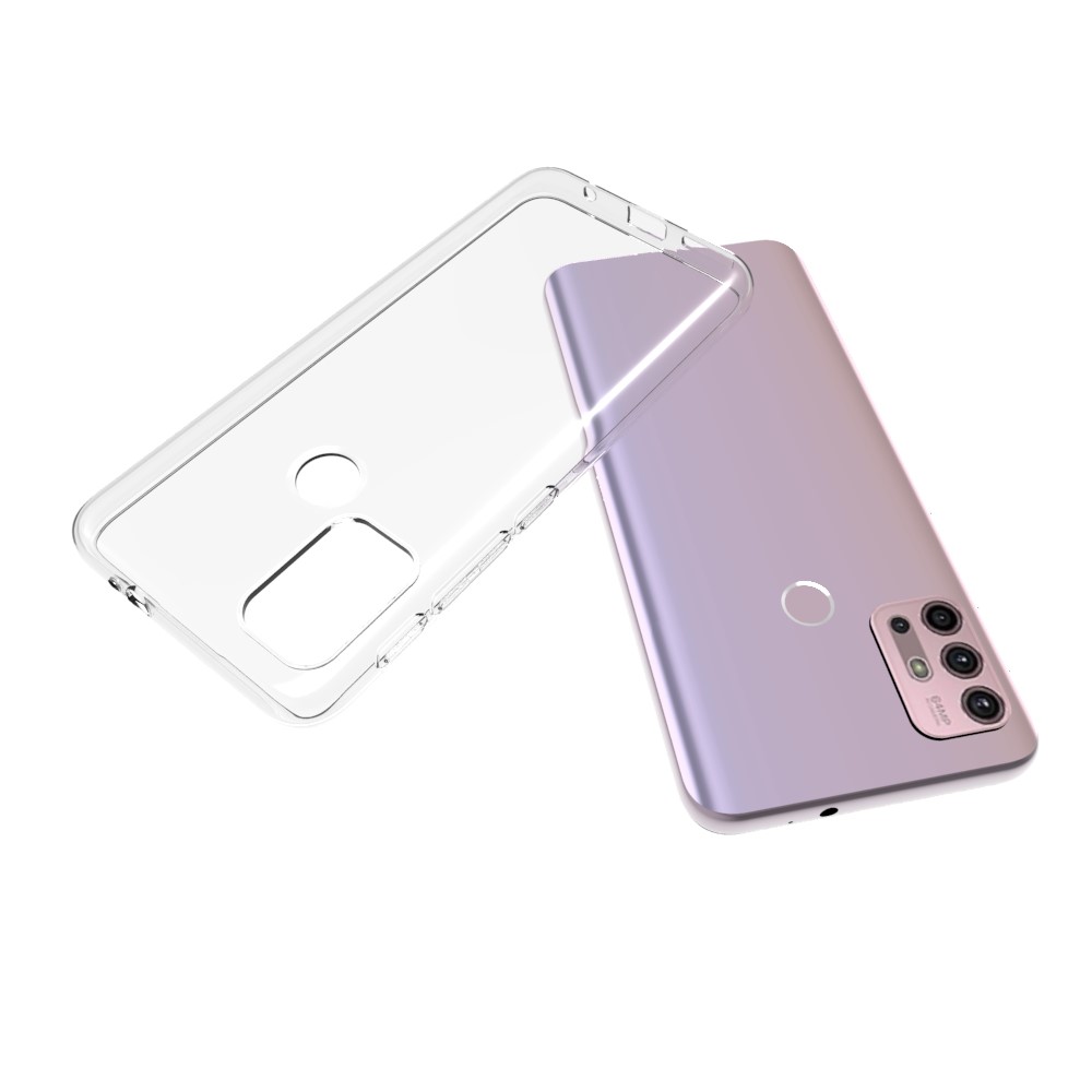 10Pcs/Pack Watermark Resistant Flexible TPU Phone Protector Cover Shell for Motorola Moto G10/G30-4