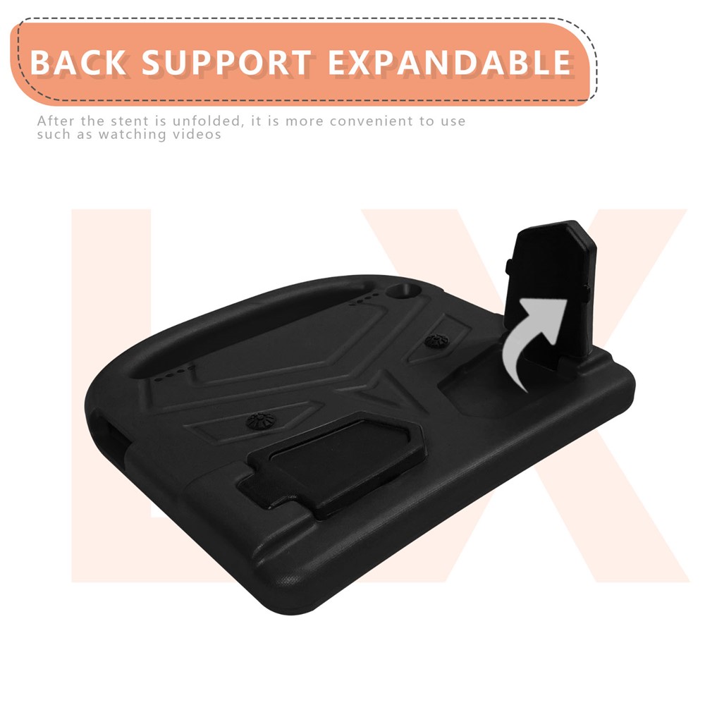 Sparrow Style Shockproof Kickstand EVA Protective Case for Lenovo Tab M10 Plus - Black-2