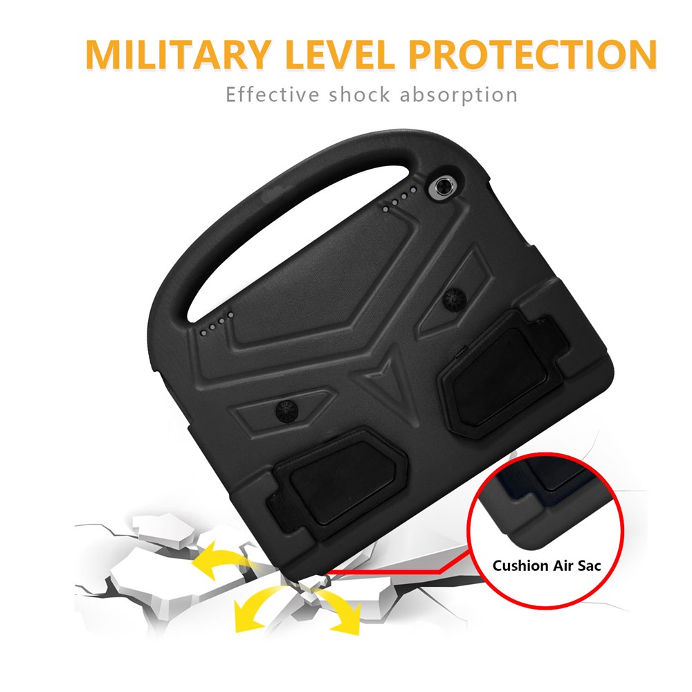 Sparrow Style Shockproof Kickstand EVA Protective Case for Lenovo Tab M10 Plus - Black-4