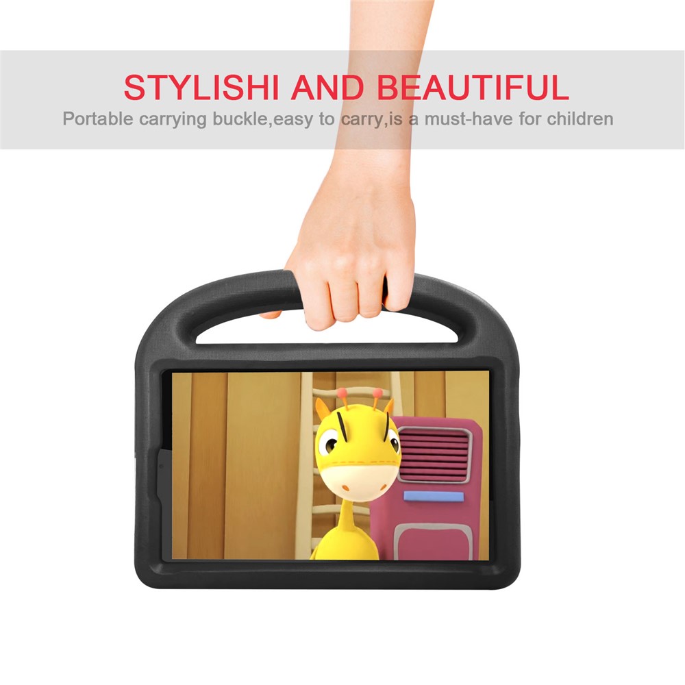 Sparrow Style Shockproof Kickstand EVA Protective Case for Lenovo Tab M8 TB-8505/8507 - Black-7