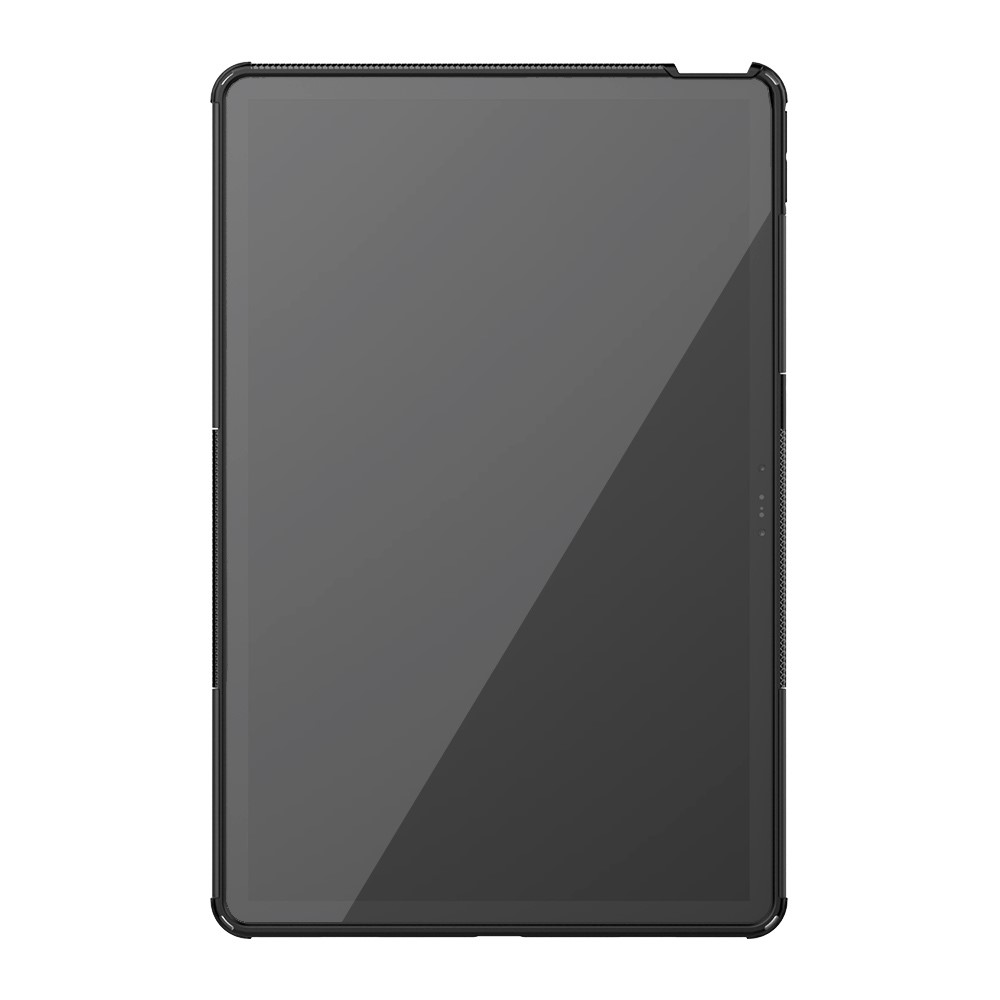 Cool Tyre Surface Design PC + TPU Hybrid Phone Case Cover with Kickstand for Lenovo Tab P11 Pro - Black-3