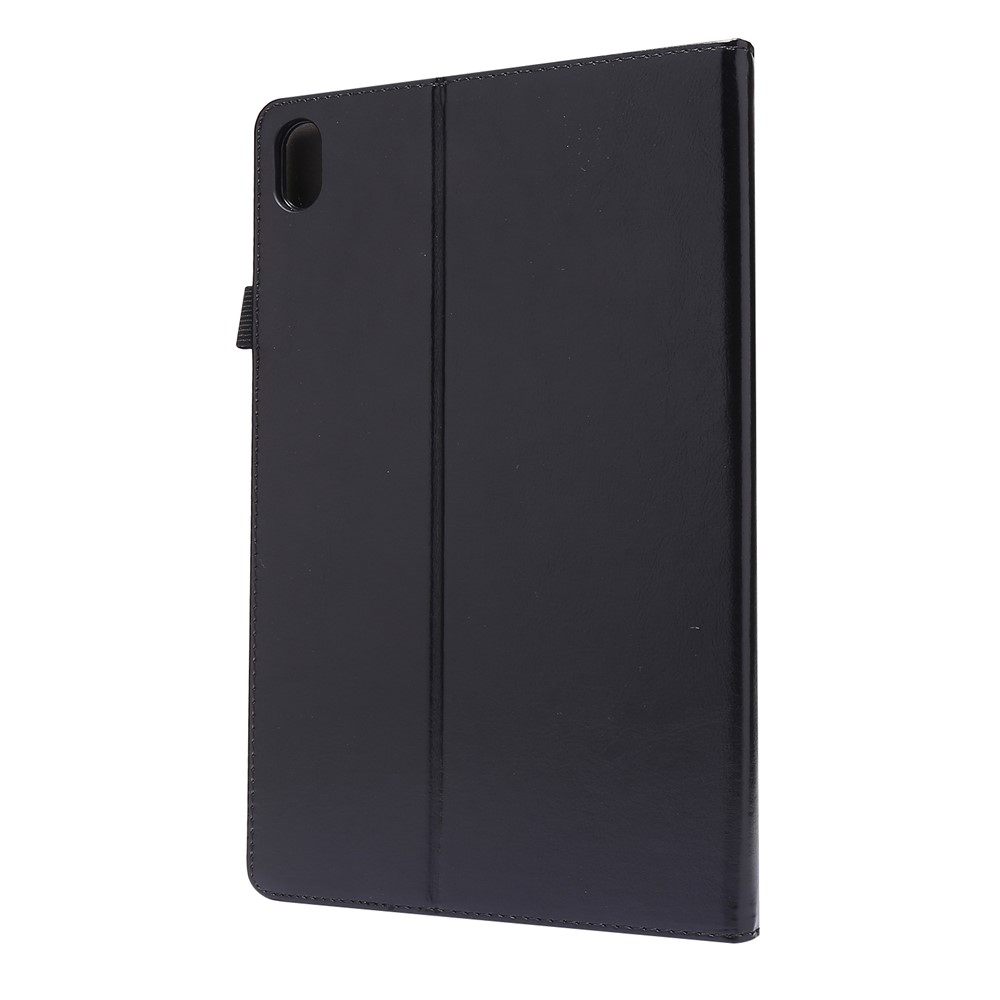 Crazy Horse Texture Two-Fold Design Leather Case for Lenovo Tab P11 2020 11-inch TB-J606F/J606X - Black-3