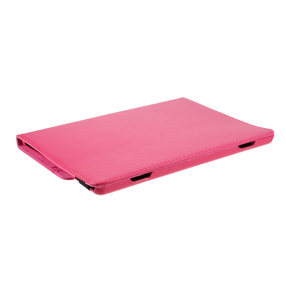 360 Degrees Rotating Stand Leather Case for Lenovo Tab M10 - Rose-4