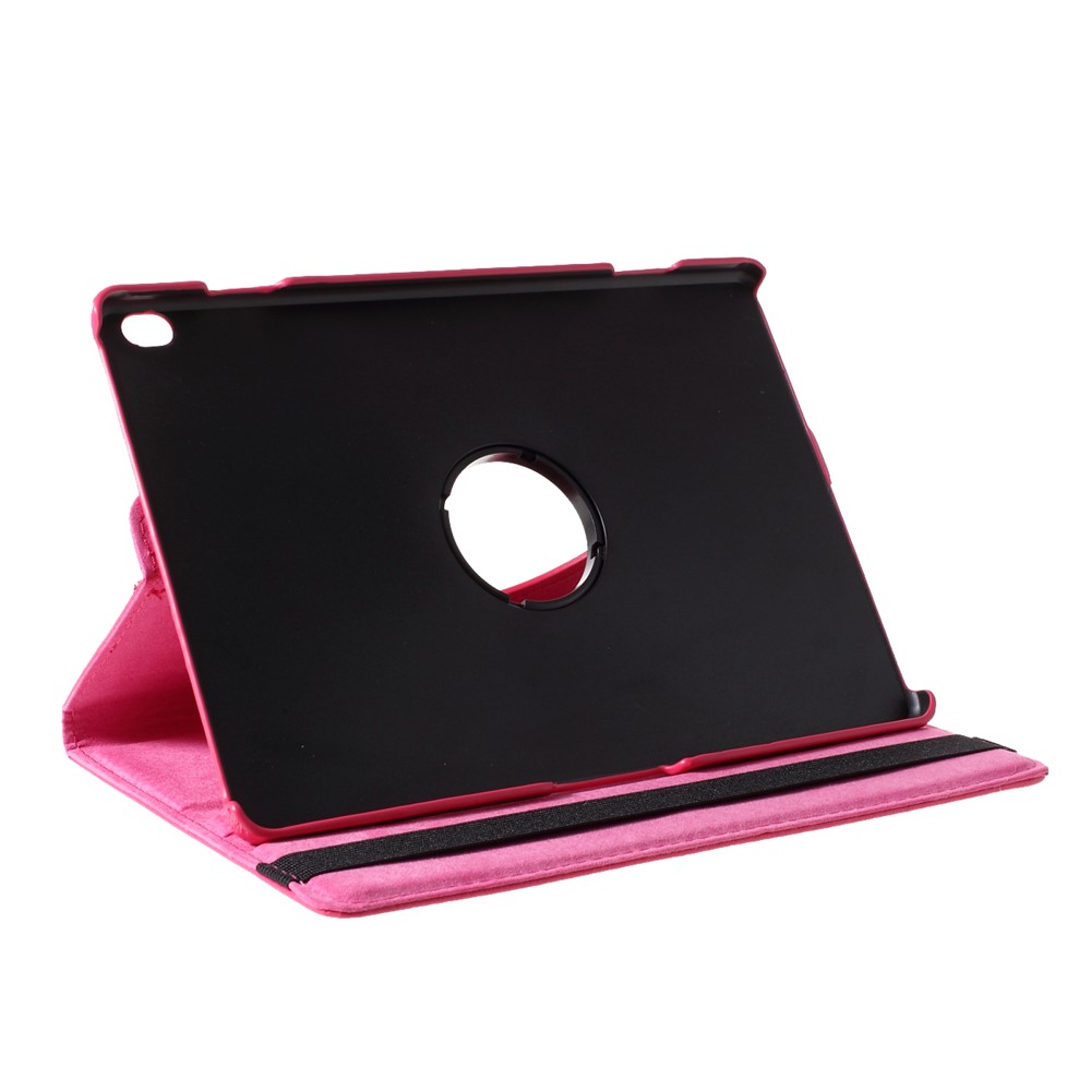 360 Degrees Rotating Stand Leather Case for Lenovo Tab M10 - Rose-7