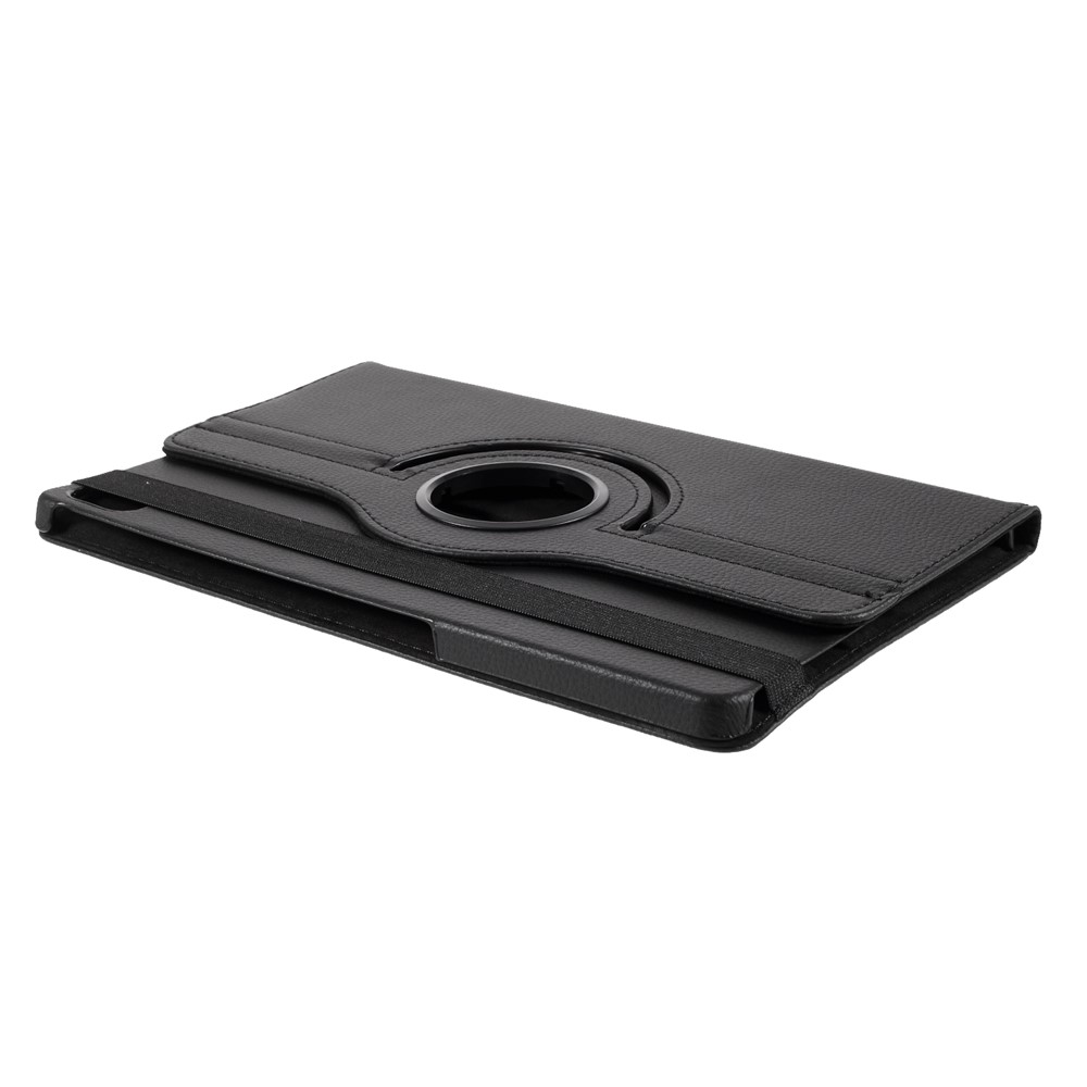 360 Degrees Rotating Stand Leather Case for Lenovo Tab P11 / Xiaoxin Pad 11-Inch TB-J606F - Black-5