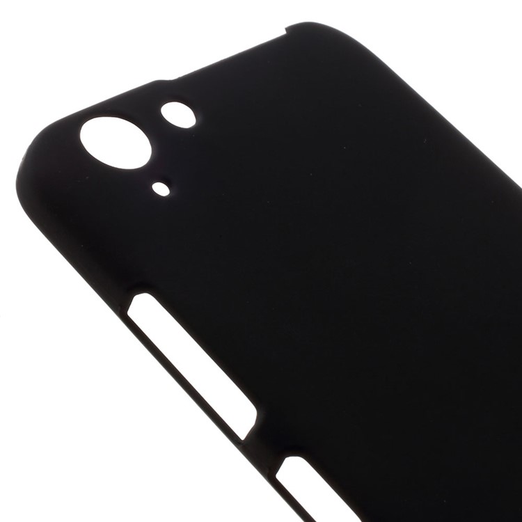 Rubberized Hard Plastic Case for Lenovo Vibe K5 Plus / Vibe K5 - Black-3