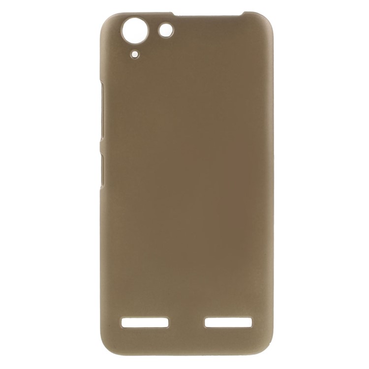 Rubberized Hard Shell for Lenovo Vibe K5 Plus / Vibe K5 - Gold-1