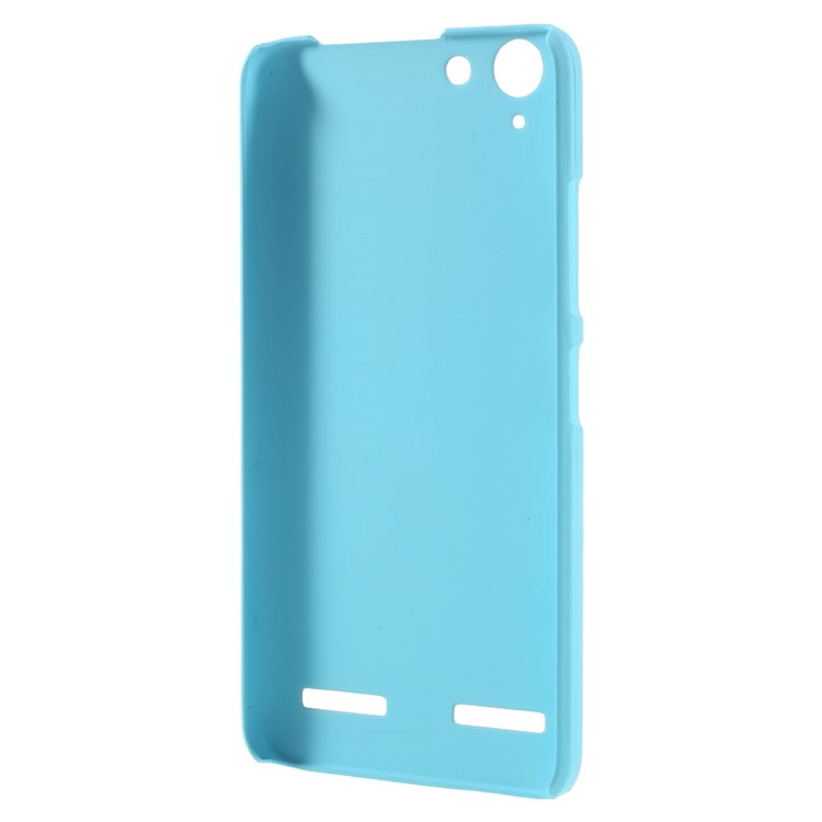 Rubberized Hard Case Cover for Lenovo Vibe K5 Plus / Vibe K5 - Baby Blue-2