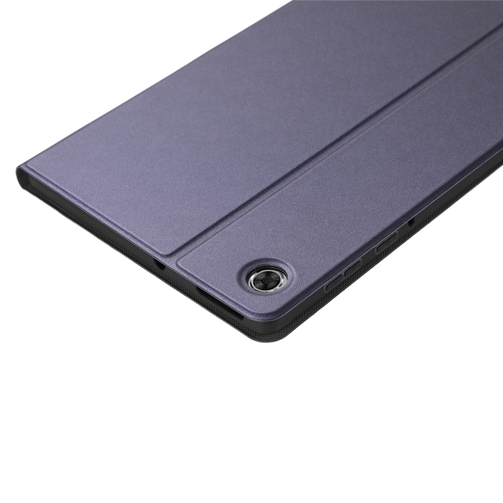 Cubierta de Tableta de Soporte de Cuero Liso Para Lenovo Tab M10 HD Gen 2 TB-X306X - Azul Oscuro