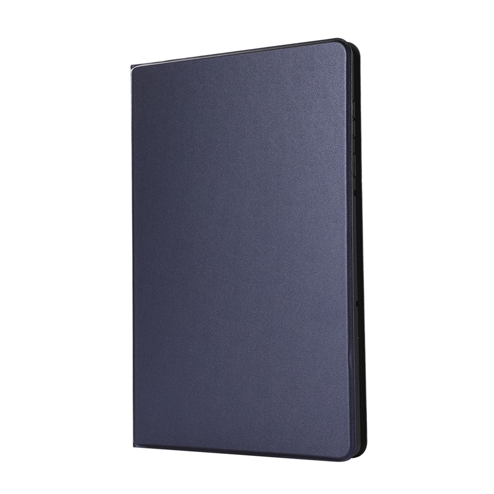 Plain Leather Stand Tablet Cover for Lenovo Tab M10 HD Gen 2 TB-X306X - Dark Blue-7