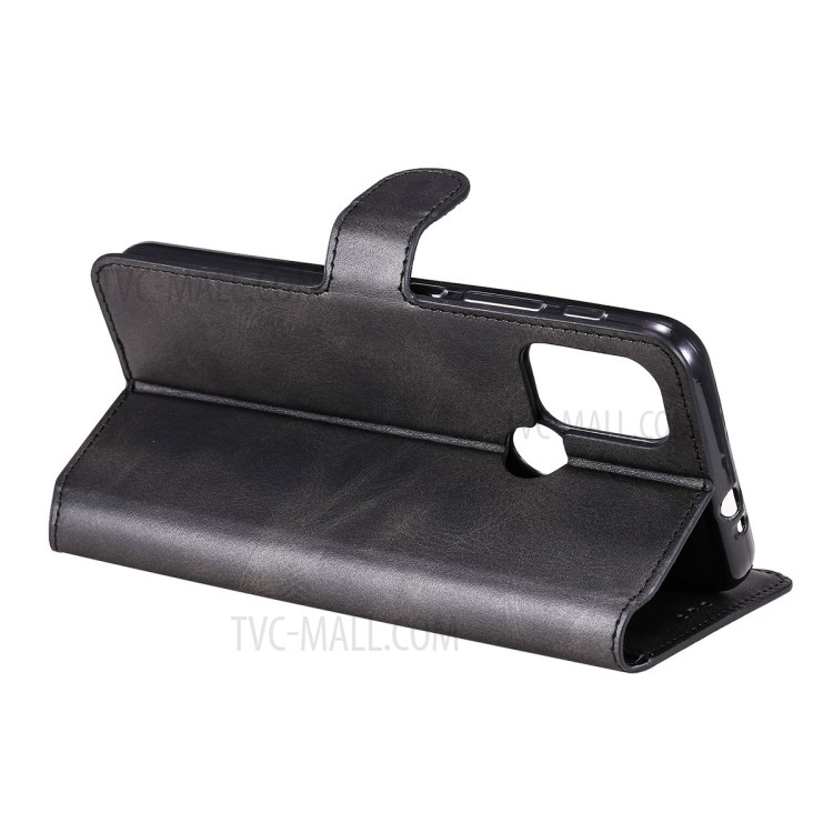 ENKAY PU Leather + TPU Protector Wallet Stand Cover for Motorola Moto G30/G10 - Black-2