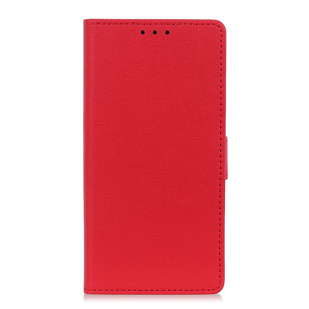 Wallet Stand Design Leather Phone Cover Casing Cover for Motorola Moto G60/G40 Fusion - Red-6