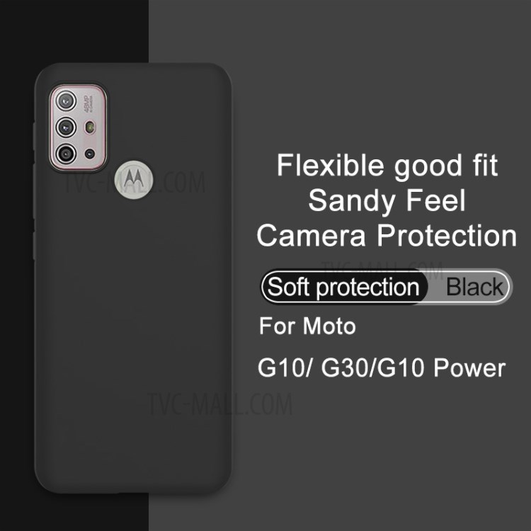 IMAK UC-3 Series Matte TPU Drop-proof Mobile Phone Case Protector for Motorola Moto G10/G10 Power/G30-3