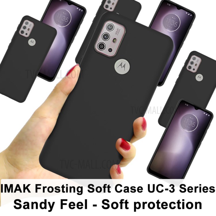 IMAK UC-3 Series Matte TPU Drop-proof Mobile Phone Case Protector for Motorola Moto G10/G10 Power/G30-4