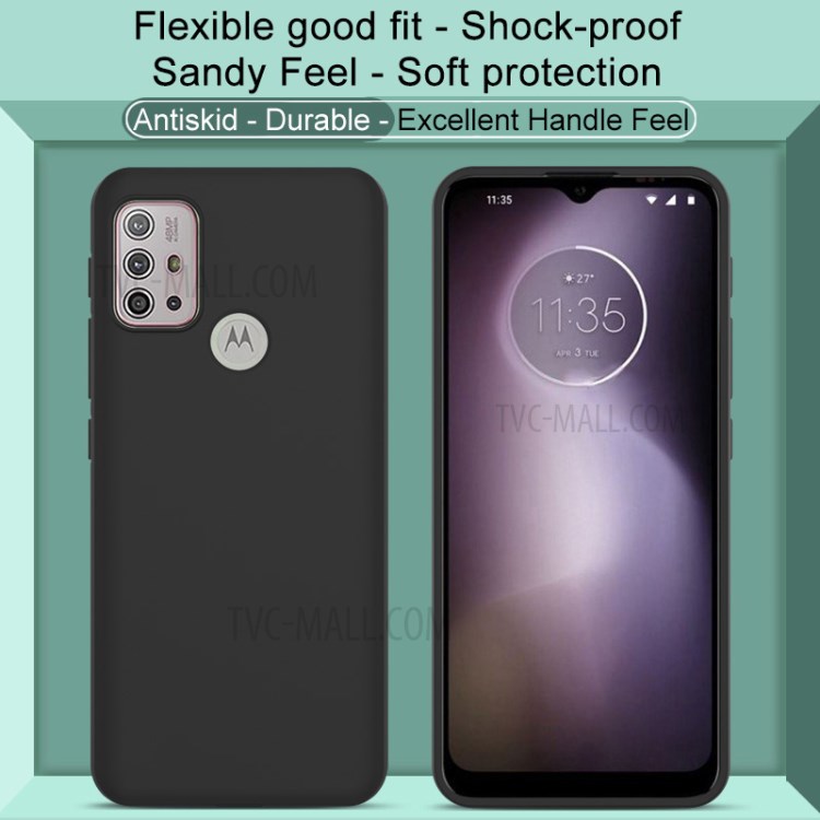IMAK UC-3 Series Matte TPU Drop-proof Mobile Phone Case Protector for Motorola Moto G10/G10 Power/G30-5