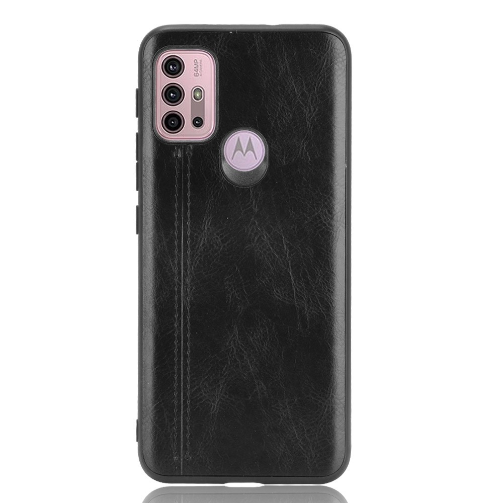 PU Leather Coated PC + TPU Mobile Phone Case for Motorola MOTO G30 / G20 / G10 / G10 Power - Black-2