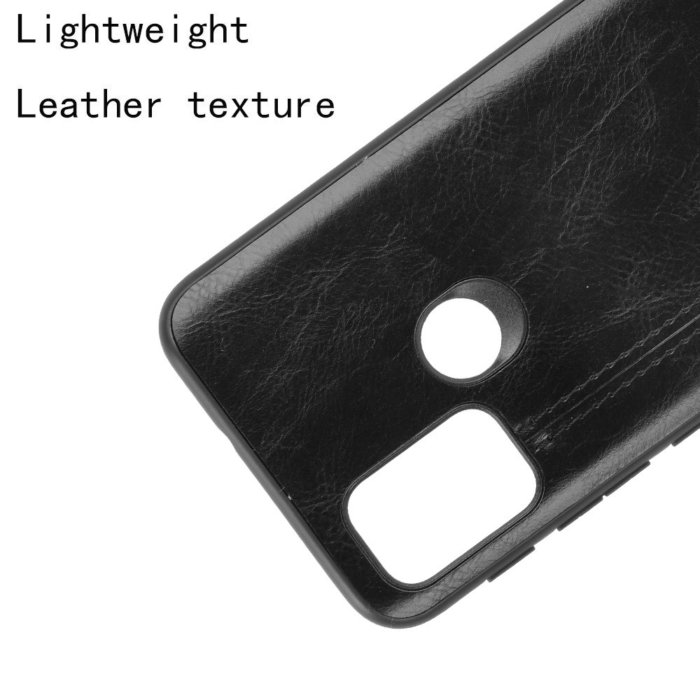 PU Leather Coated PC + TPU Mobile Phone Case for Motorola MOTO G30 / G20 / G10 / G10 Power - Black-5