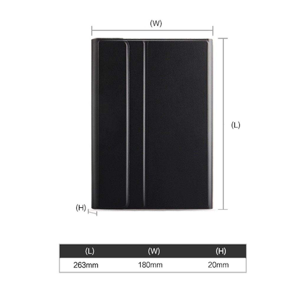 AJIUYU 2-IN-1 SANS SANK BLUETOOTH Tablet Tablet Stand Cover Cover Pour Lenovo Tab P11-9