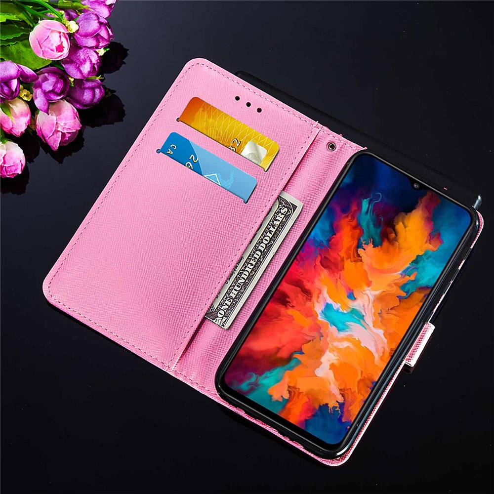 Cross Texture Pattern Printing Wallet Stand Leather Phone Case Cover for Motorola Moto G50 - Red Butterfly-7