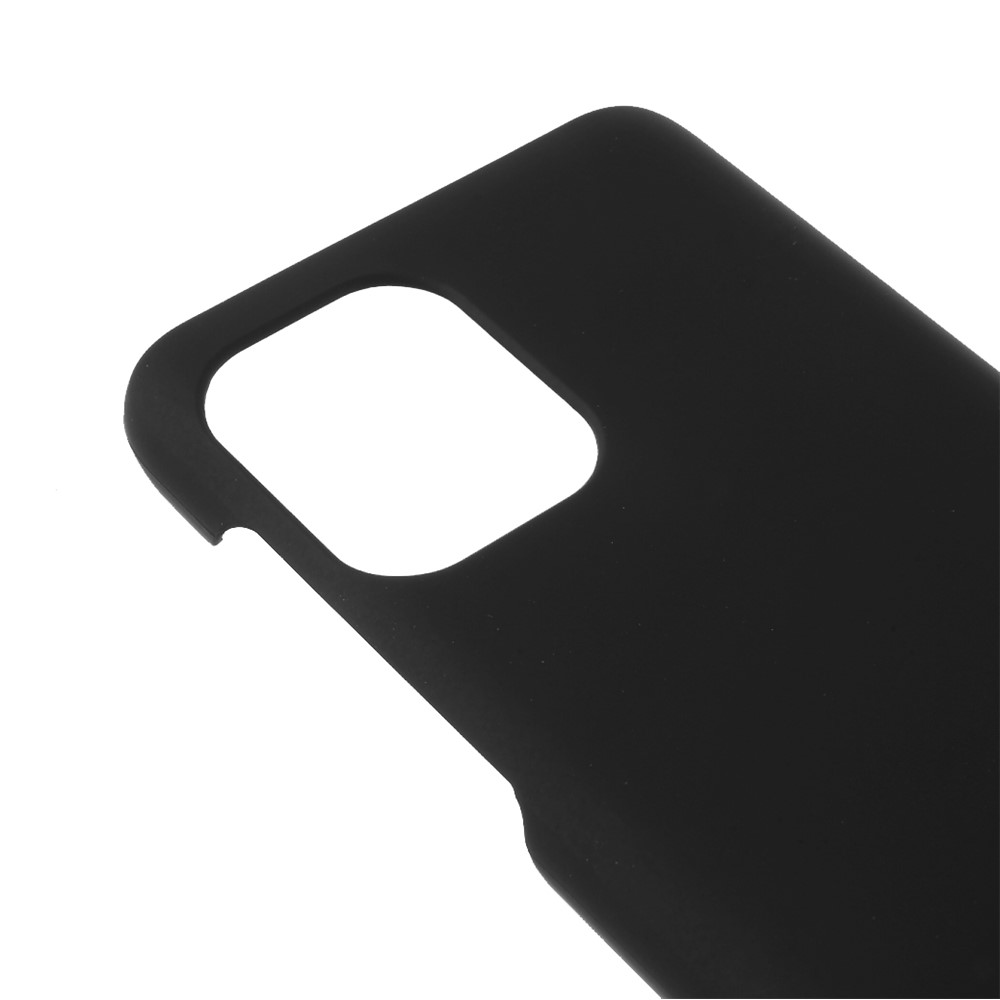 Glossy Well-Protected Rubberized PC Hard Phone Case for Motorola Moto G100/Edge S - Black-5