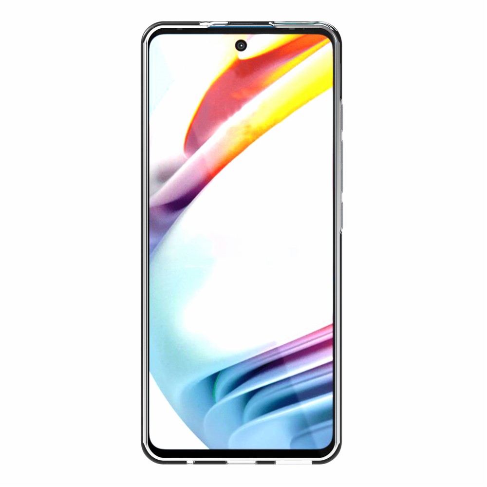 10Pcs/Pack Flexible TPU Watermark Resistant Clear Phone Case Protector for Motorola Moto G60 / Moto G40 Fusion-2