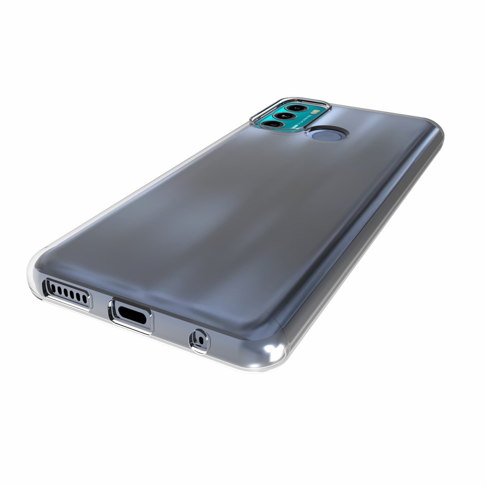 10Pcs/Pack Flexible TPU Watermark Resistant Clear Phone Case Protector for Motorola Moto G60 / Moto G40 Fusion-4