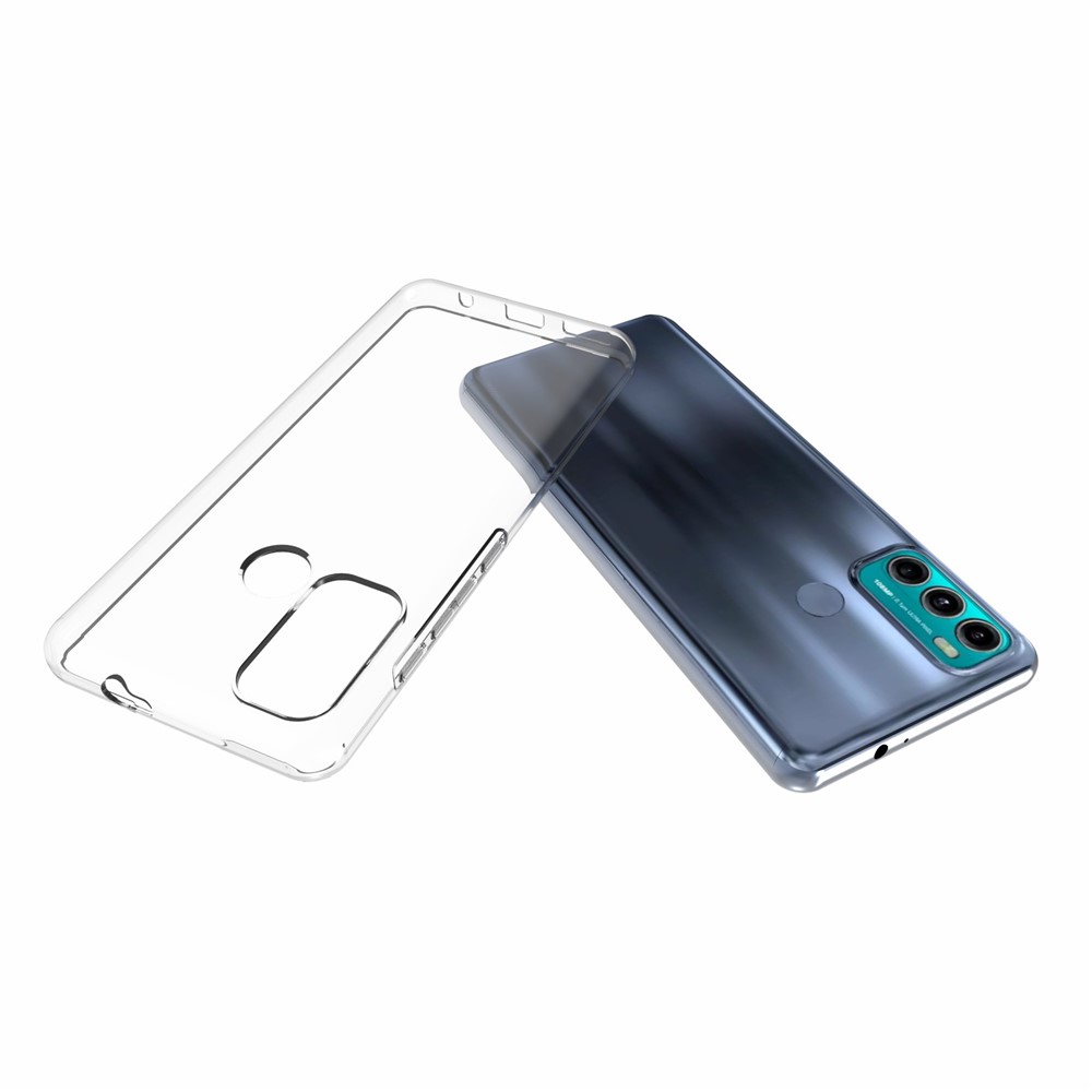 10Pcs/Pack Flexible TPU Watermark Resistant Clear Phone Case Protector for Motorola Moto G60 / Moto G40 Fusion-8