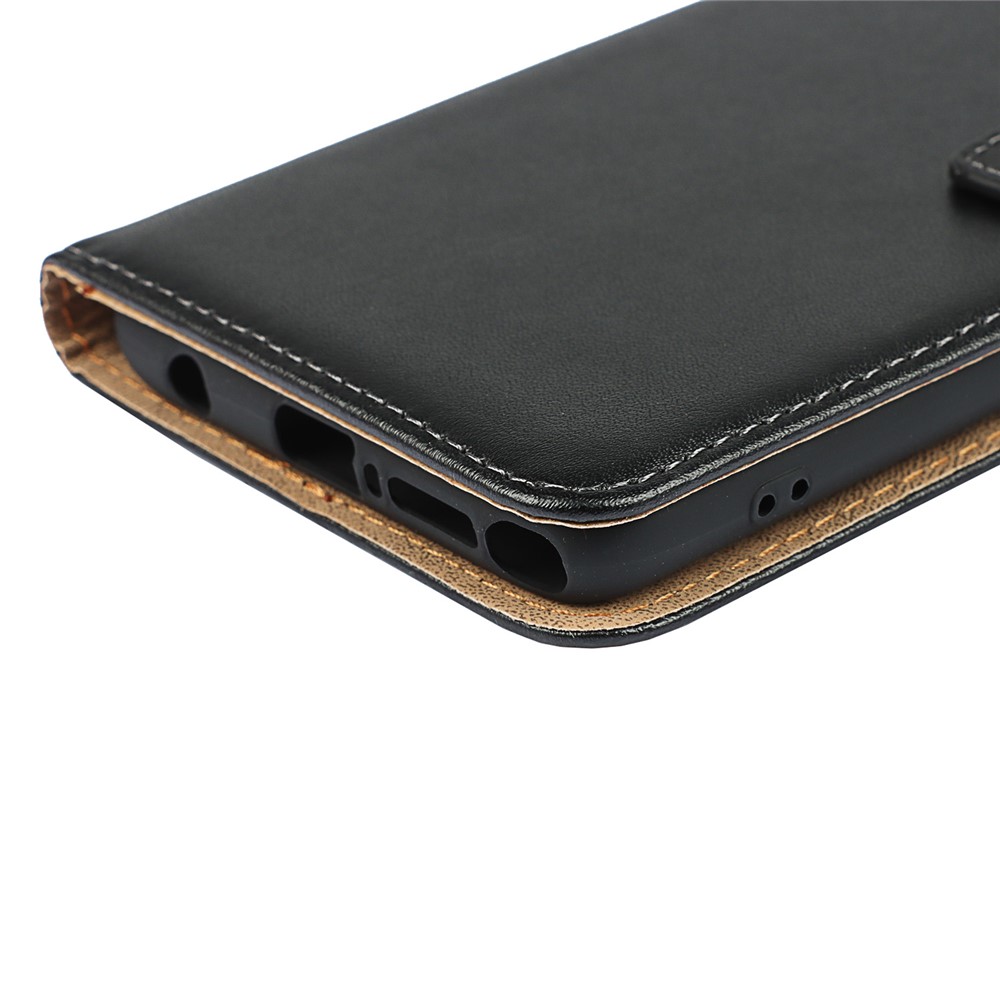 Split Leather Wallet Cover Cell Phone Stand Case for Motorola Moto G Pro-10