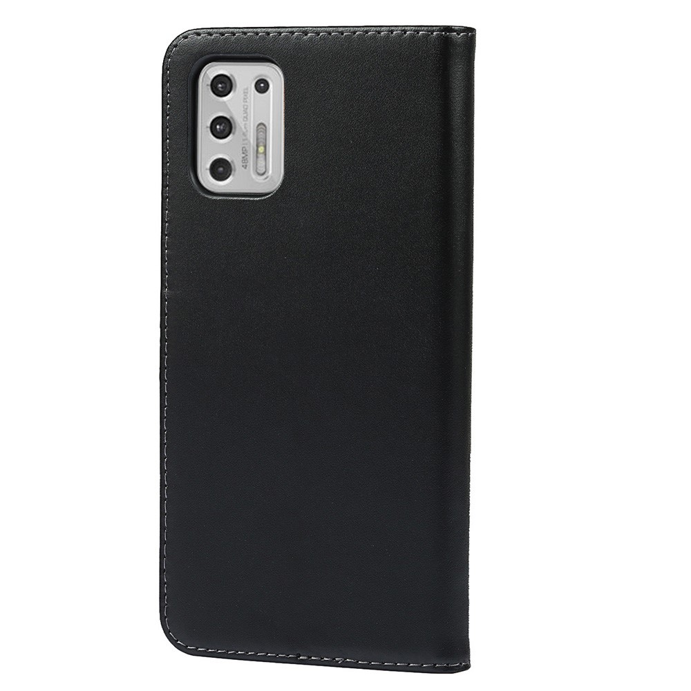 Split Leather Wallet Cover Cell Phone Stand Case for Motorola Moto G Pro-3