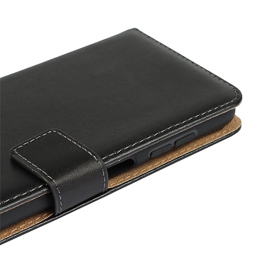 Split Leather Wallet Cover Cell Phone Stand Case for Motorola Moto G Pro-8