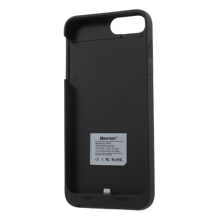 MAXNON M7P MFI Certified 4000mAh Battery Charger Case for iPhone 8 Plus / 7 Plus / 6s Plus / 6 Plus - Black-4