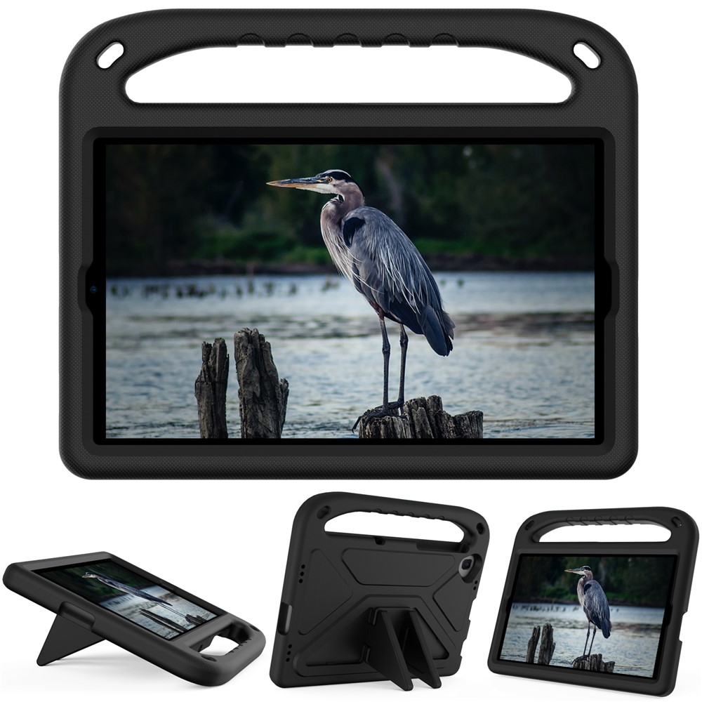 Hand-Hold Grip EVA Tablet Case with Foldable Dual Angle Kickstand for Lenovo Tab M10 HD Gen 2/Tab M10 Plus TB-X606 - Black-5