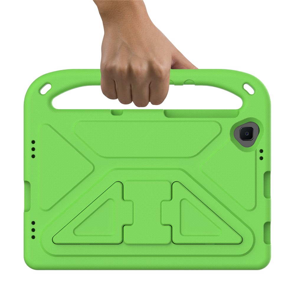 Hand-Hold Grip EVA Tablet Case with Foldable Dual Angle Kickstand for Lenovo Tab M10 HD Gen 2/Tab M10 Plus TB-X606 - Green-4