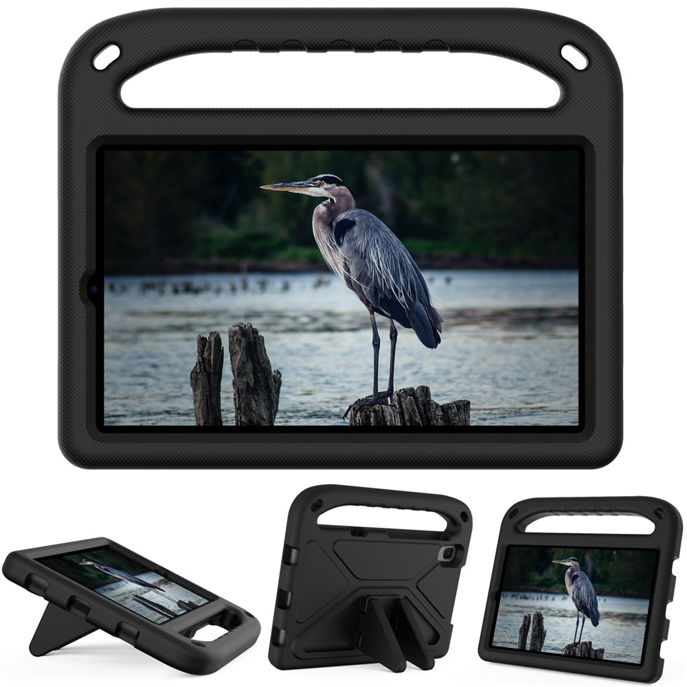 Handle Kickstand Light-Weight EVA Shockproof Protective Case Cover for Lenovo Tab M8 (1st Gen) TB-8505 / Tab M8 (2nd Gen) TB-8705 / Tab M8 (3rd Gen) TB-8506 - Black-5
